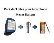 MPU01X + MTU01X + BAT90821 Hager Dait