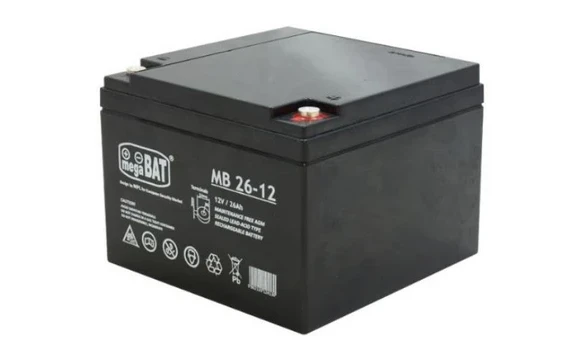 MB26-12 Megabat 12 Volts 26 Ah AGM